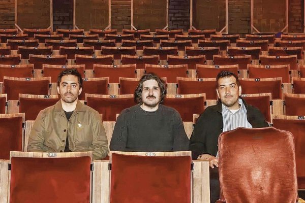 Cristóbal Valenzuela, Anastasis Germandinis y Alejandro Matamala, fundadores de Runway.