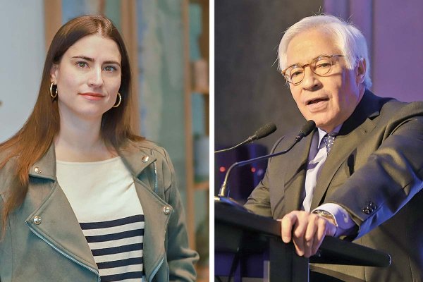 <p>La subsecretaria de Previsión Social, Elisa Cabezón. El superintendente de Pensiones, Joaquín Cortez. Fotos: Julio Castro.</p>