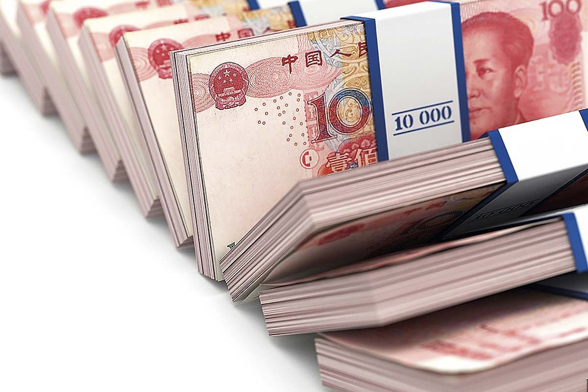 <p>Los bonos del Gobierno chino emergen como el único refugio de guerra</p>