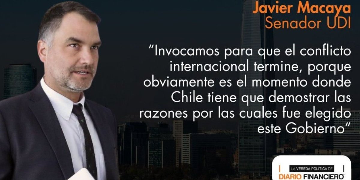 <p>Vereda Política | Macaya (UDI): "Creo que en este proyecto (misceláneo) se juega el éxito económico de este Gobierno"</p>
