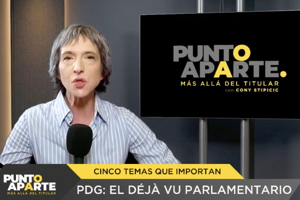 <p>Punto Aparte | PDG: el déjà vu parlamentario</p>