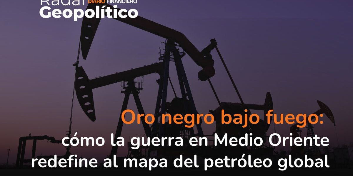 <p>Radar Geopolítico | Oro negro bajo fuego: cómo la guerra en Medio Oriente redefine al mapa del petróleo global</p>
