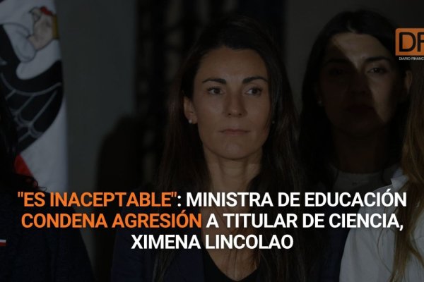 <p>Ahora en DF | "Es inaceptable": Ministra de Educación condena ataque a titular de Ciencias, Ximena Lincolao</p>