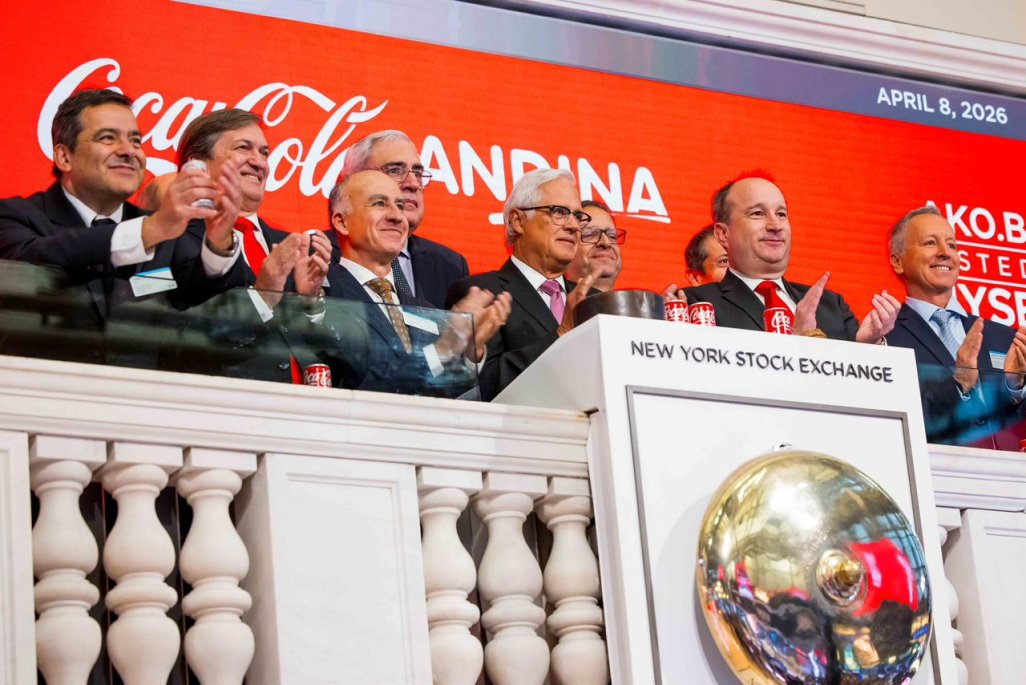 Coca-Cola Andina participa en el Opening Bell de la NYSE