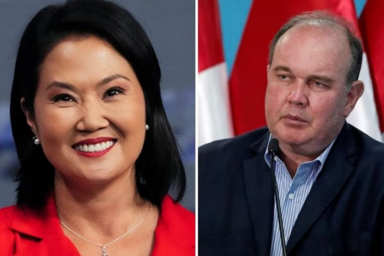 <p>Keiko Fujimori y Rafael López Aliaga encabezan las preferencias para la segunda vuelta electoral</p>