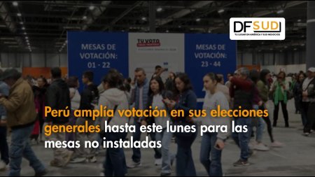 <p>Perú amplía votación en sus elecciones generales hasta este lunes para las mesas no instaladas</p>