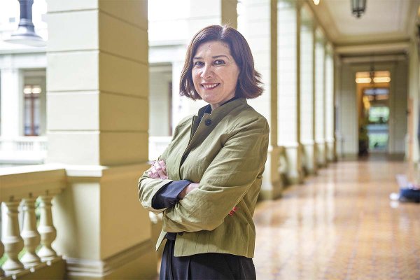 <p>La presidenta de la Comisión para el Mercado Financiero, Catherine Tornel. Foto: Jonathan Duran</p>