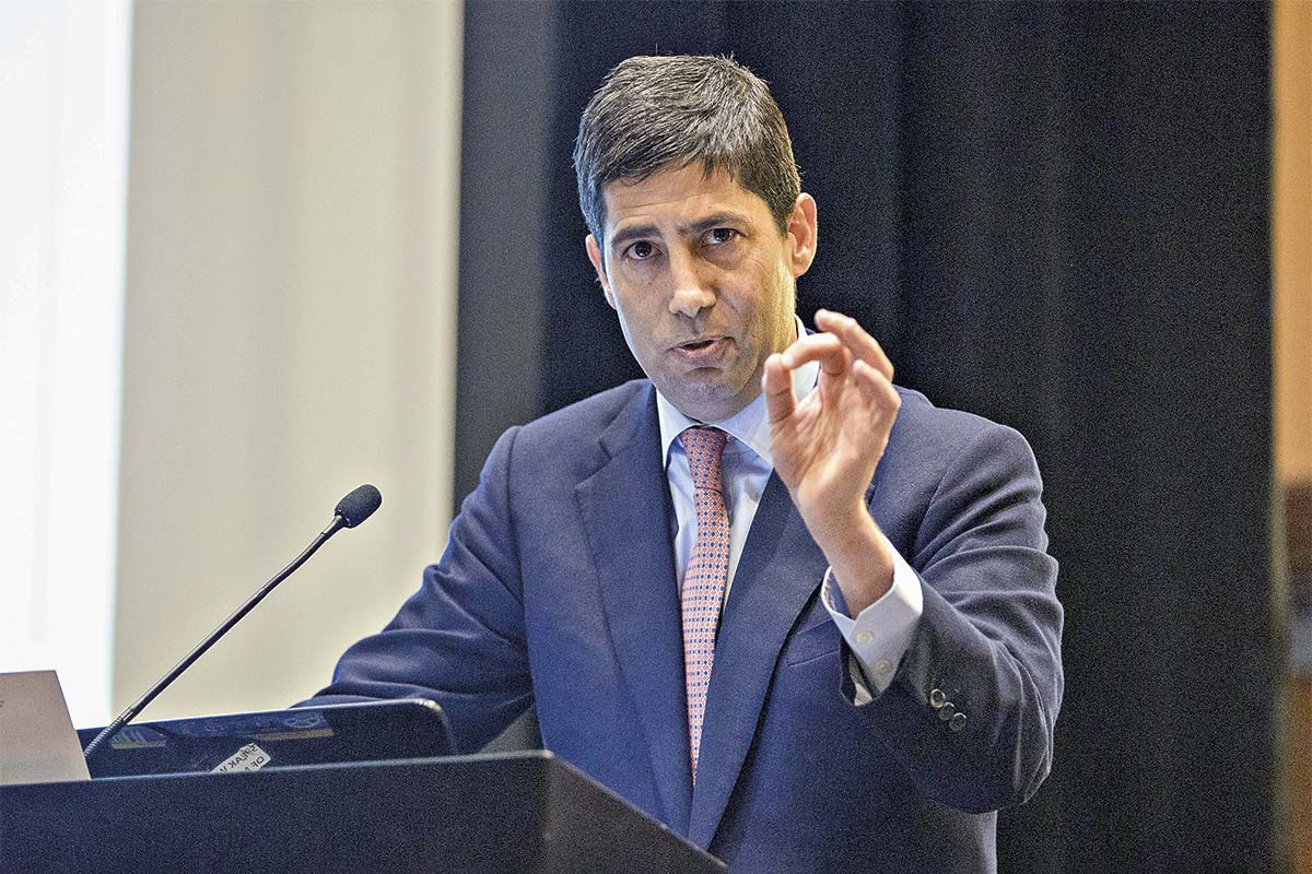 <p>Kevin Warsh, el candidato del presidente Donald Trump para presidir la Reserva Federal. Foto: Bloomberg</p>