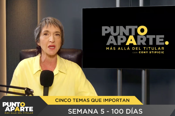 <p>Punto Aparte | 100 días, semana 5</p>