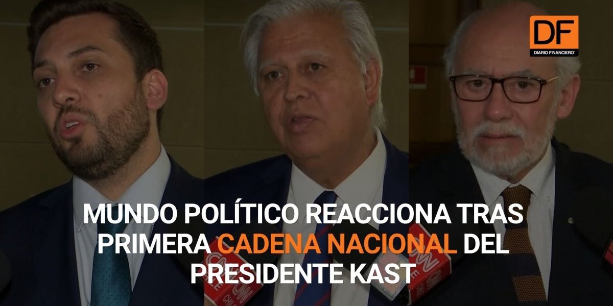 <p>Ahora en DF | Mundo político reacciona tras primera cadena nacional del Presidente Kast</p>