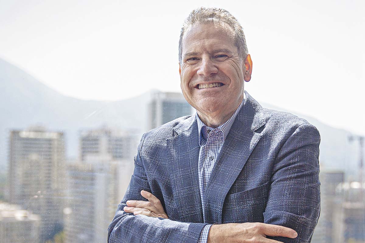 <p>El vicepresidente de clientes de Latam, Paulo Miranda. Foto: Jonathan Duran</p>