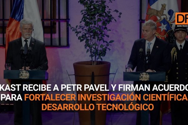<p>Ahora en DF | Kast recibe al presidente de República Checa y firman acuerdos para fortalecer investigación científica</p>