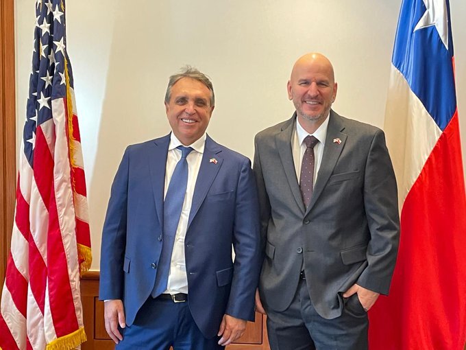 <p>El embajador Brandon Judd felicita a su par Andrés Ergas por su designación en Washington: "Estoy listo para que su gestión sea exitosa"</p>