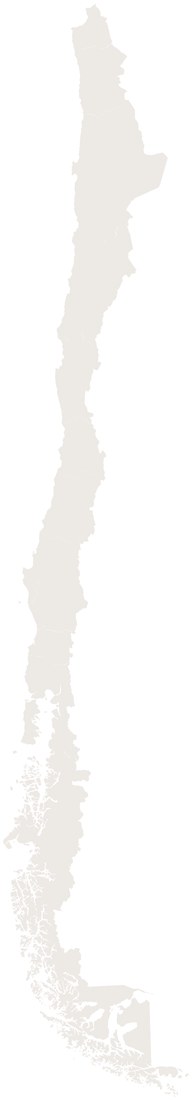 Mapa de Chile vertical