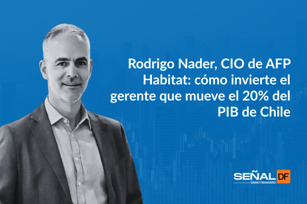<p>🎙️ Señales Financieras | Rodrigo Nader, CIO de AFP Habitat: cómo invierte el gerente que mueve el 20% del PIB de Chile</p>