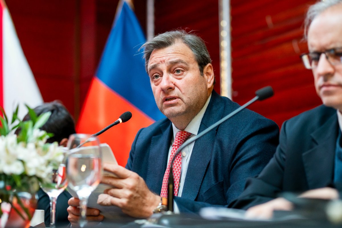 <p>Óscar Hasbún, presidente de CSAV.</p>