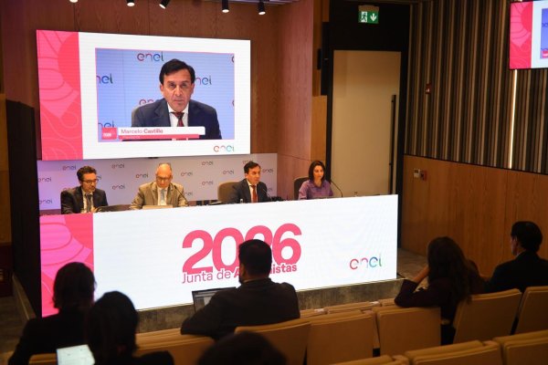 <p>La junta de accionistas de Enel Chile estuvo presidida por Marcelo Castillo. </p>
