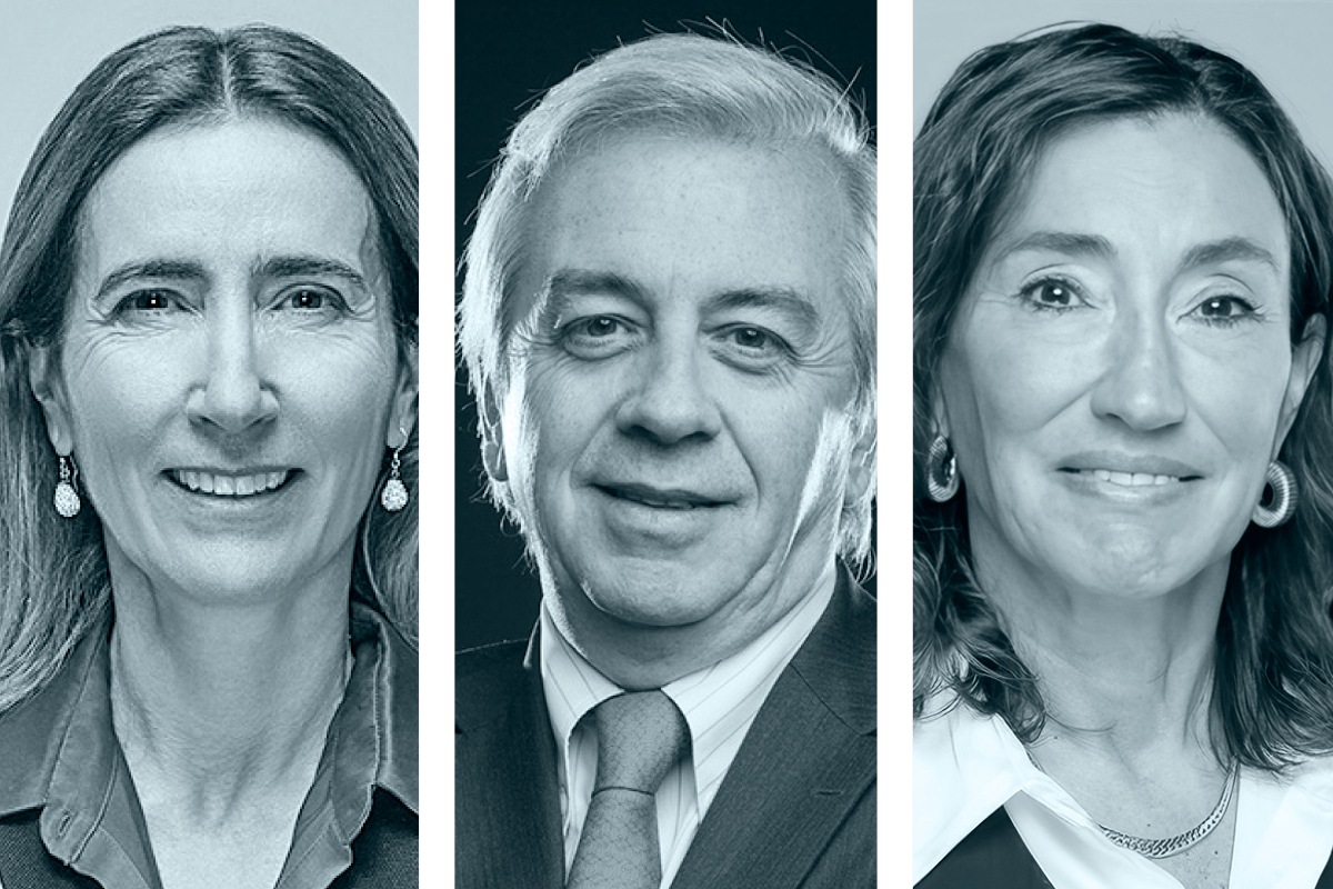 <p>Carolina Schmidt nueva directora independiente en Falabella. Juan Benavides Nuevo director independiente en Banco Santander. Pilar lamana nueva directora independiente en Parque Arauco.</p>