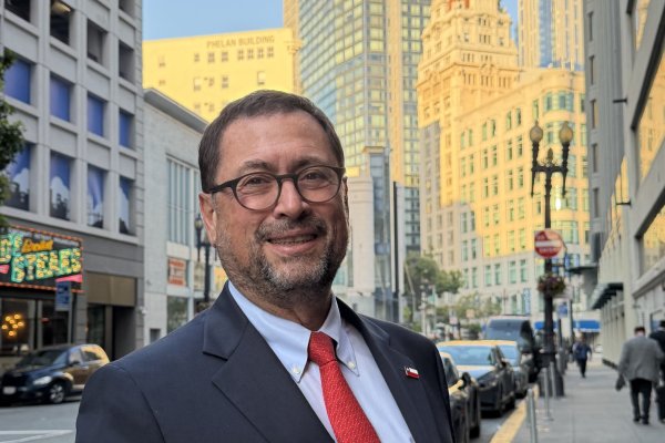 <p>El ministro de Relaciones Exteriores, Francisco Pérez Mackenna, en San Francisco, Estados Unidos.</p>