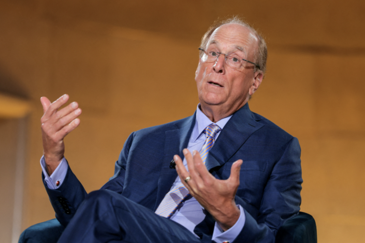 <p>CEO de BlackRock se muestra "bastante optimista" sobre la oportunidad de invertir en Venezuela</p>
