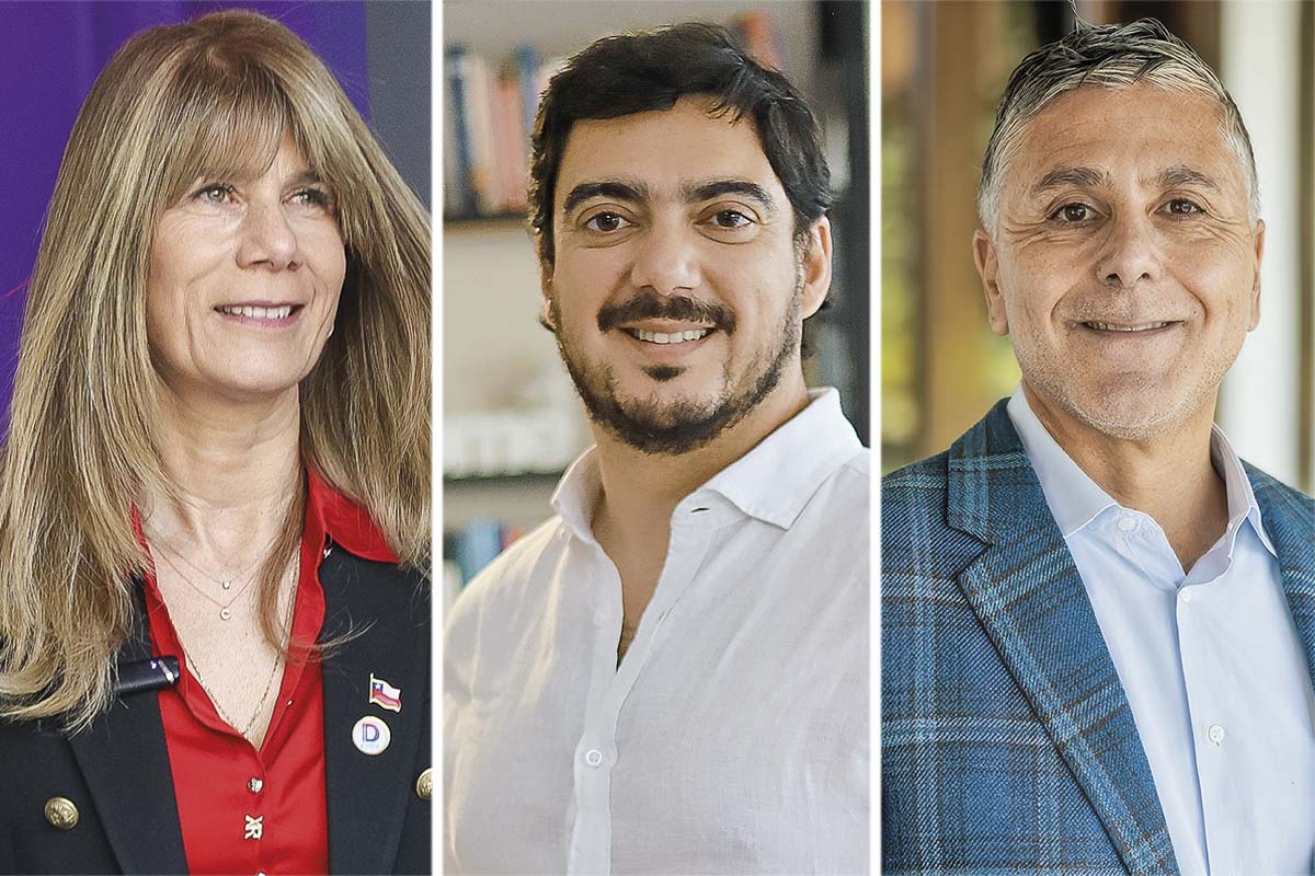 <p>Ximena Rincón, ministra de Anergía. Javier Tapia, director ejecutivo de Transmisoras de Chile. Carlos Cortés presidente ejecutivo de Asociación Empresas Gas Natural. (AGN). Fotos: Julio Castro y Aton</p>