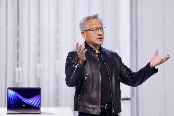 <p>Jensen Huang, CEO de Nvidia. Foto: Bloomberg</p>