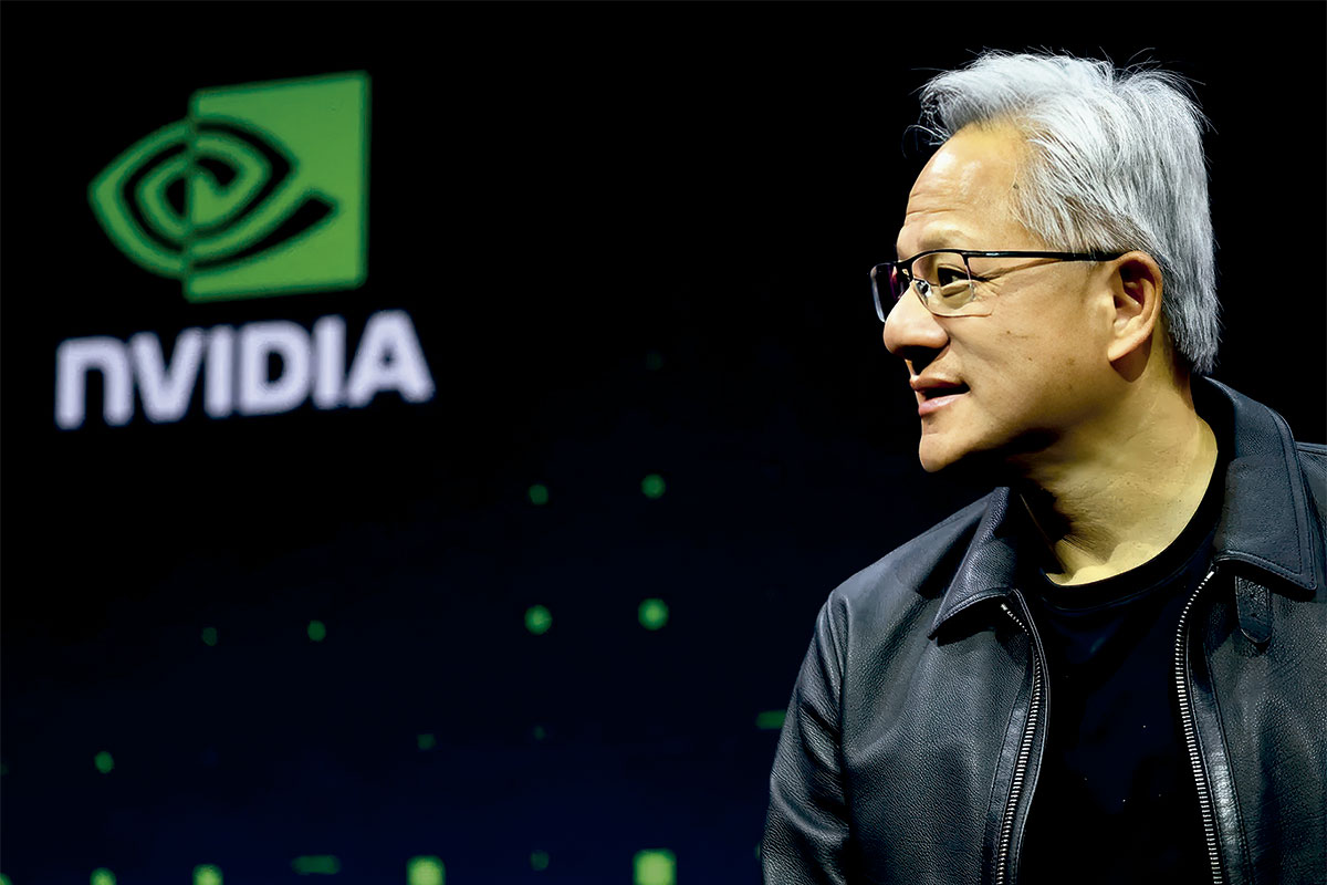 <p>Jensen Huang, presidente y director ejecutivo de Nvidia.</p>