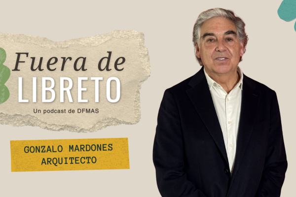 <p>Fuera de Libreto | Gonzalo Mardones: Visión de ciudad e historias personales del arquitecto</p>
