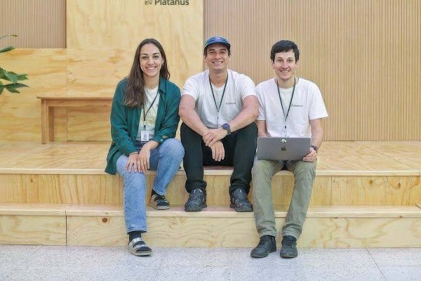 Paula Enei, Joaquín Stephens y Raimundo Herrera, general partners de Platanus Ventures.