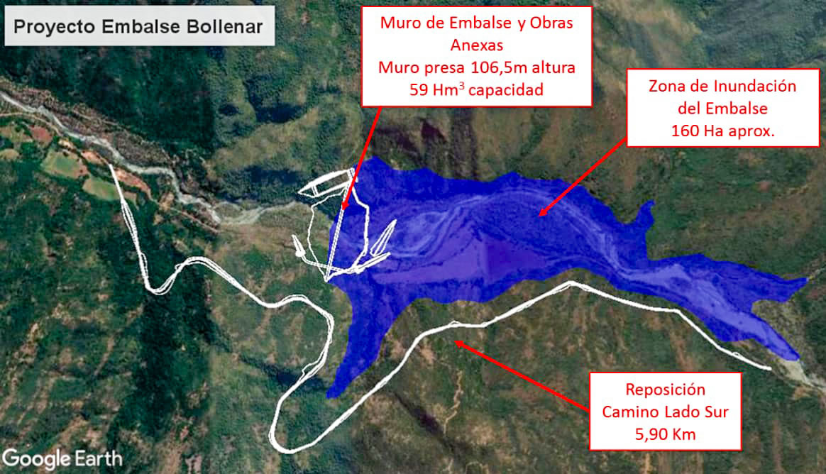 Embalse Bollenar permitirá fortalecer la agricultura de O’Higgins a través de riego de 9 mil hectáreas de cultivos