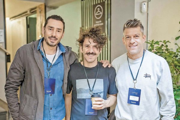 Diego Aguayo, Robert Cercós y Juan Pablo García, fundadores de Future Beyond.