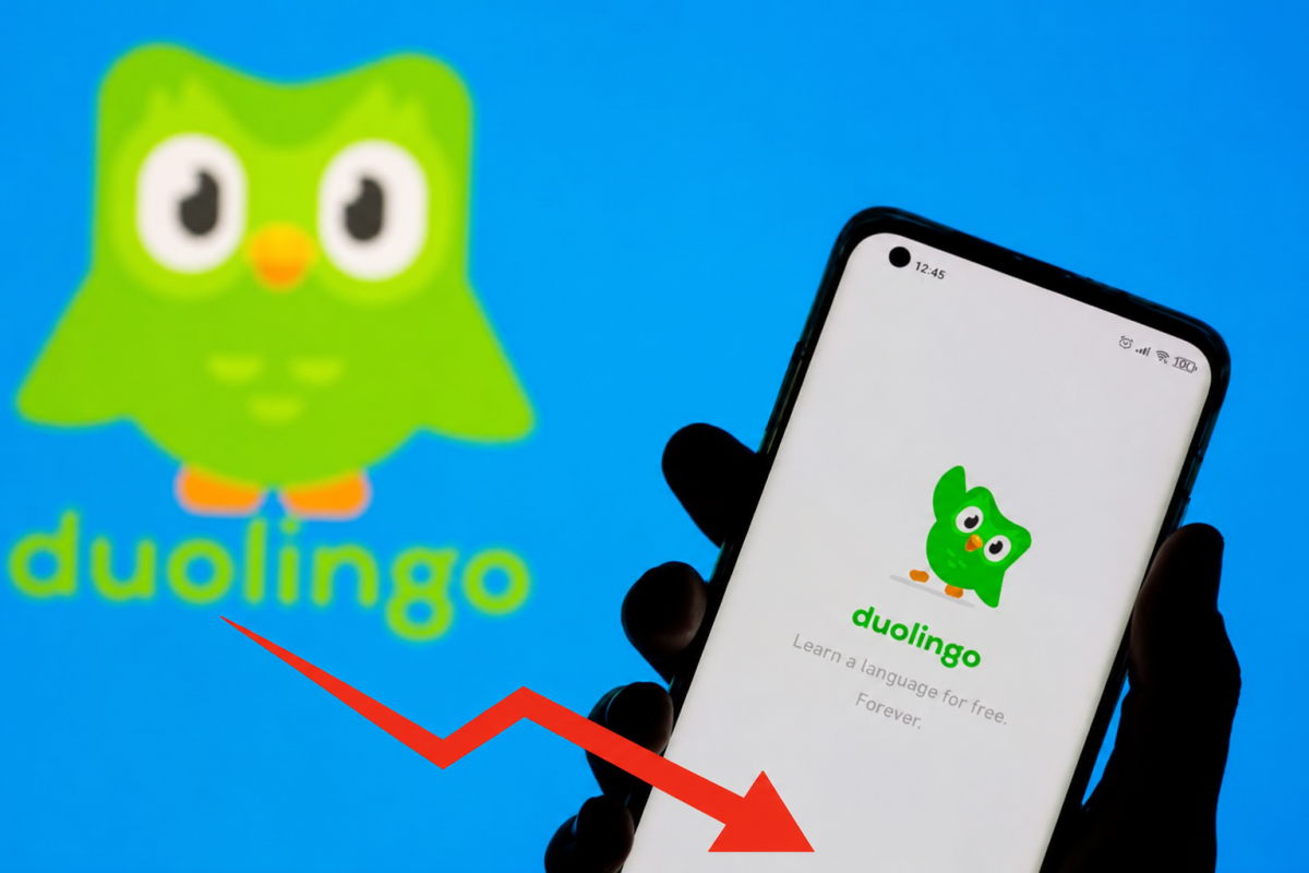 <p>Wall Street habla en otro idioma: acción de Duolingo cae casi 80% en un año, pese a superar expectativas de resultados</p>