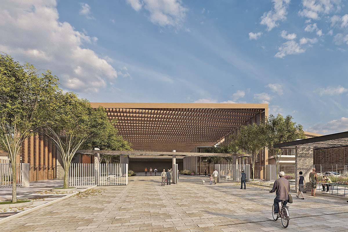 <p>Render del proyecto de la futura cárcel de Calama.</p>