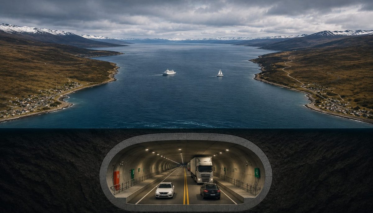 Un túnel bajo el Estrecho de Magallanes: el proyecto que busca unir Tierra del Fuego al continente deja de ser un sueño y comienza a ganar fuerza