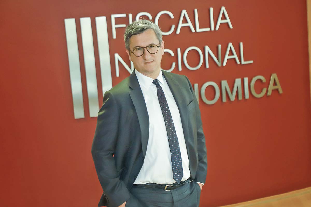 <p>El Fiscal Nacional Económico, Jorge Grunberg. Foto: Julio Castro</p>