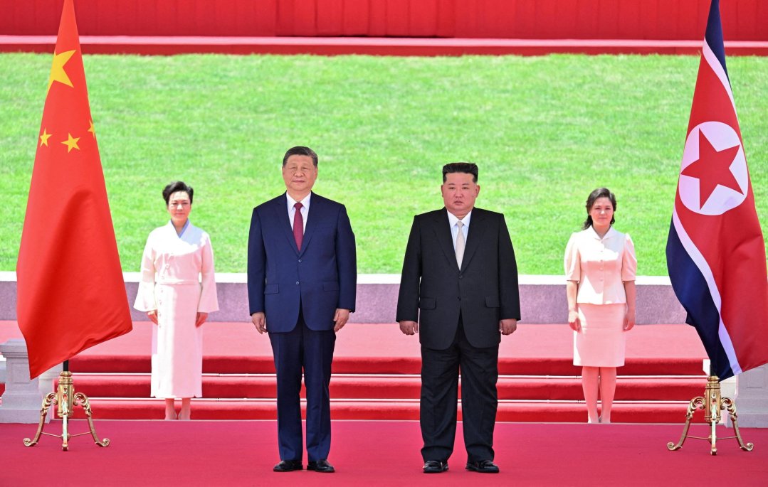 Xi Jinping estrecha lazos con Kim Jong-un en cumbr