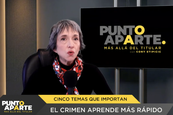 <p>Punto Aparte | El crimen organizado aprende más rápido</p>