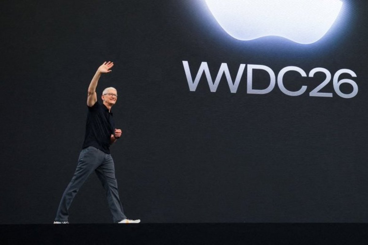 <p>El CEO de Apple, Tim Cook, durante la Conferencia Mundial de Desarrolladores de la compañía. (Foto: Bloomberg)</p>