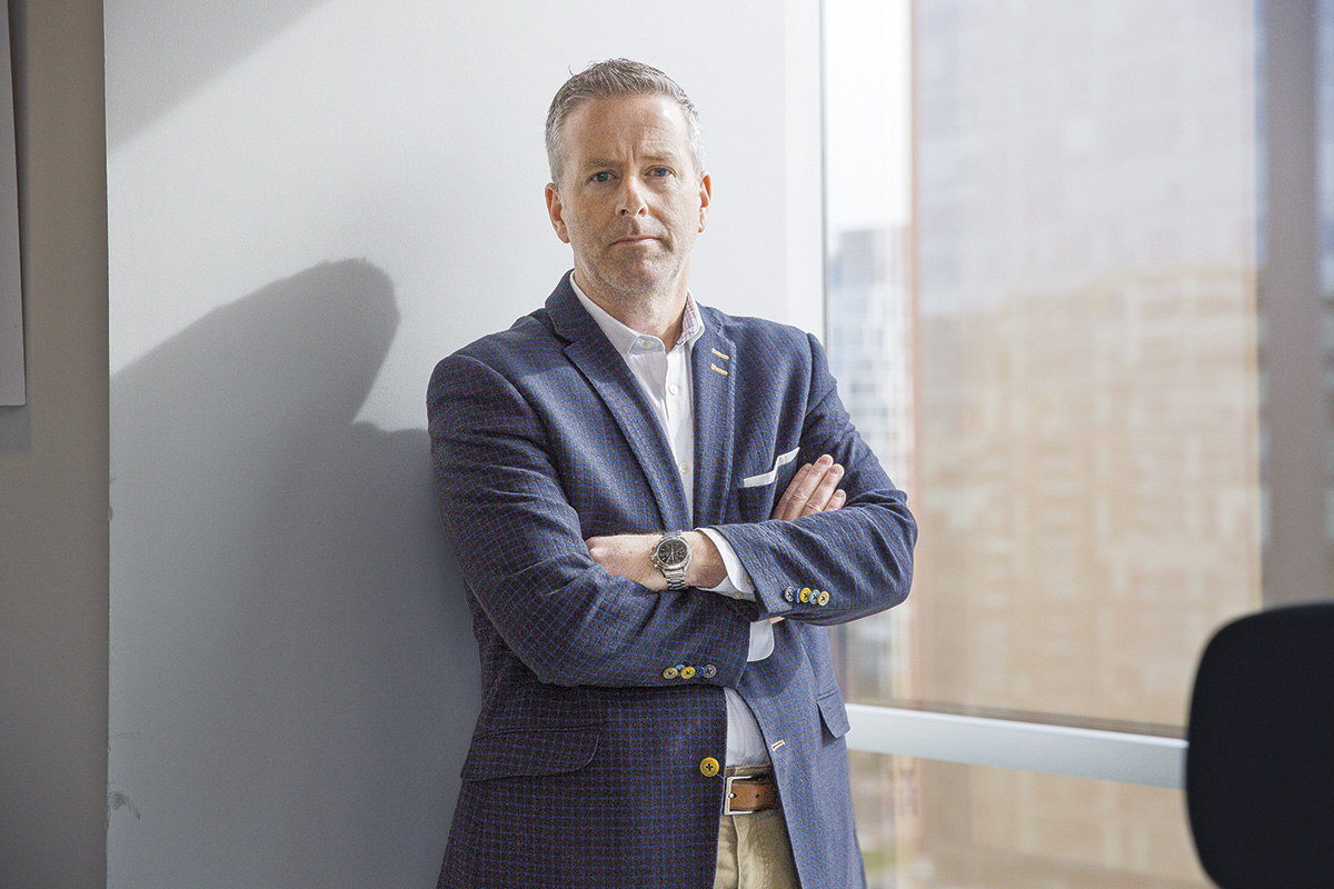 <p>Curtis Doiron, CEO de DP World Chile. Foto: Jonathan Duran</p>