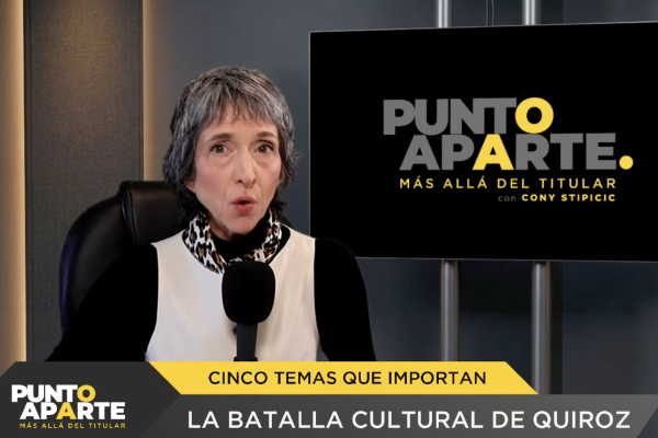 <p>Punto Aparte | La batalla cultural de Quiroz</p>