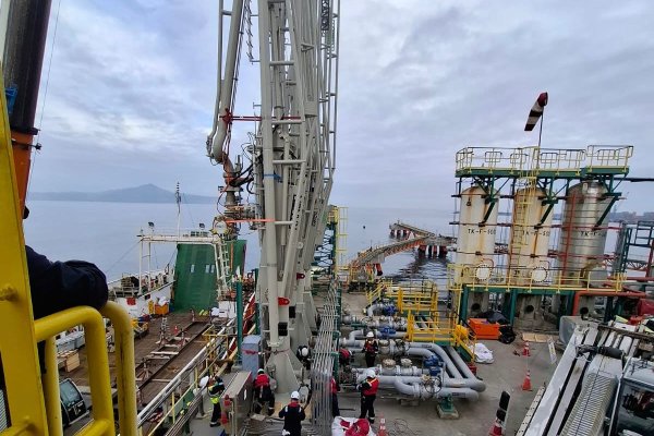 <p>ENAP moderniza infraestructura en Terminal Marítimo San Vicente para asegurar el suministro de combustibles</p>