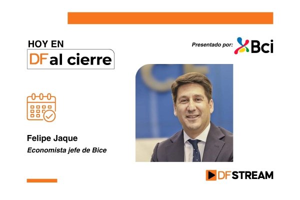 <p>DF al Cierre | Felipe Jaque, economista jefe de Bice: “Se abre la puerta para que si no es septiembre, en diciembre el banco esté yendo a la tasa neutral”</p>