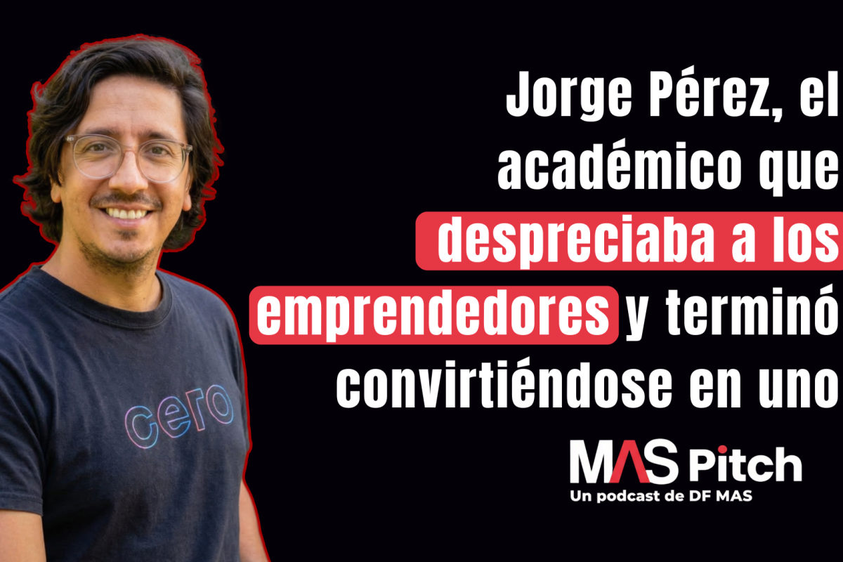 <p>MAS Pitch | Una conversación con el académico Jorge Pérez</p>
