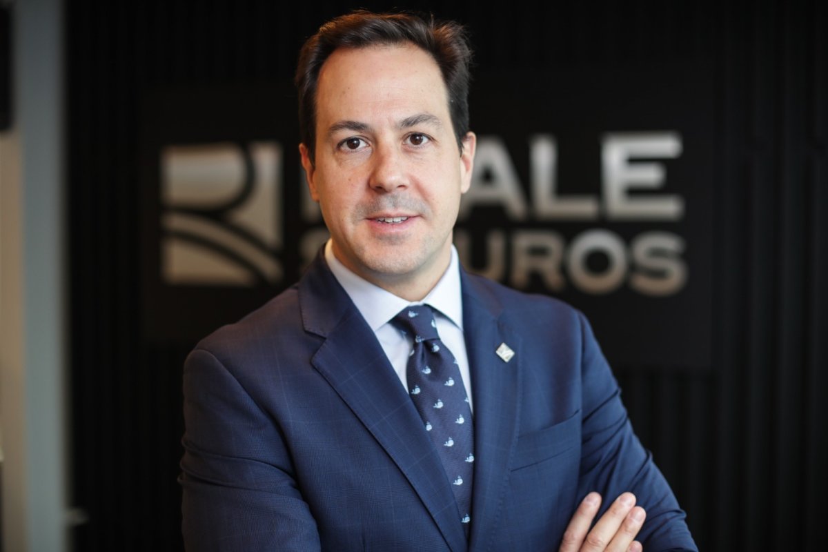 <p>El director general de Reale Seguros, Víctor Ugarte. </p>