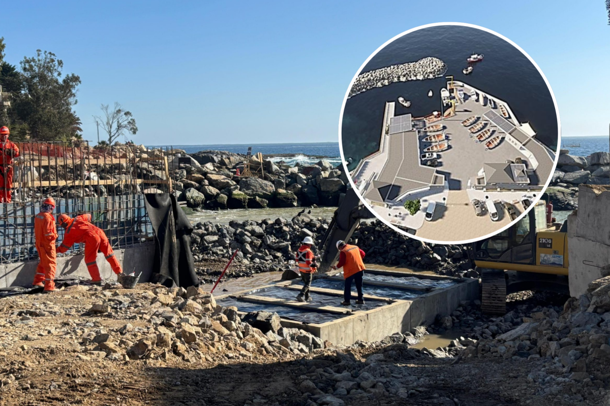 <p>Con inversión de $ 8.266 millones, modernización de Caleta de Papudo alcanza 47% de avance</p>