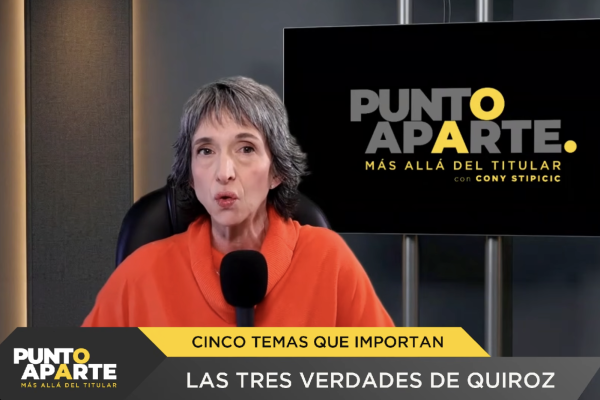 <p>Punto Aparte | Las tres verdades de Quiroz</p>