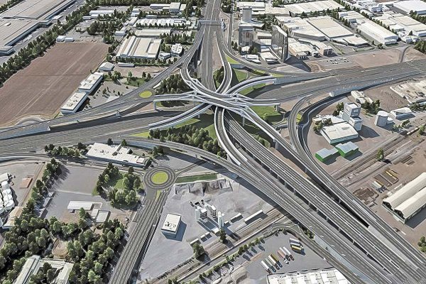 El Túnel Lo Ruiz busca reducir la congestión entre Renca y Quilicura.