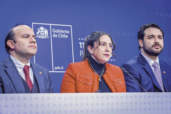 <p>Los subsecretarios de Interior, Máximo Pavez; de Segpres,Constanza Castillo; y de Hacienda, Juan Pablo Rodríguez.</p>