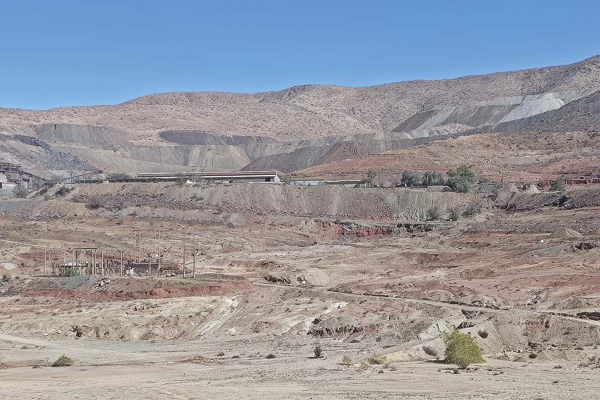 <p>Parte del área en disputa entre SAK y CMP, donde se emplaza Faena Minera Algarrobo, en la Región de Atacama.</p>