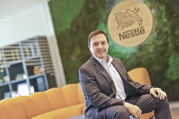 <p>Rodrigo Camacho, CEO Nestlé Chile Foto: Julio Castro</p>